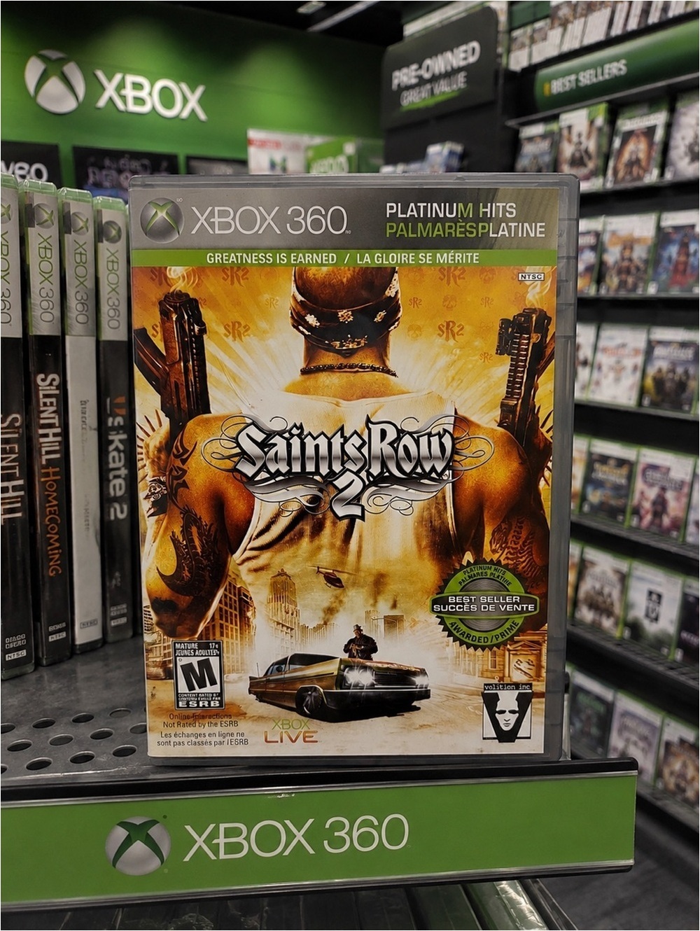Saints Row 2 Xbox 360 Platinum Hits Complete CIB Tested Working